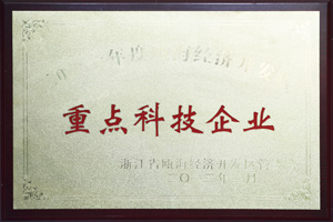 鼎業(yè)重點(diǎn)科技企業(yè)證書(shū)